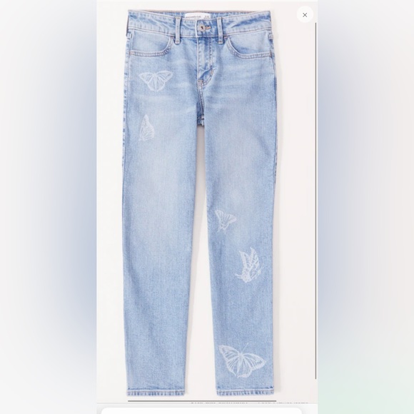 Abercrombie kids jeans girls 5/6 shirt great used condition - Picture 1 of 2